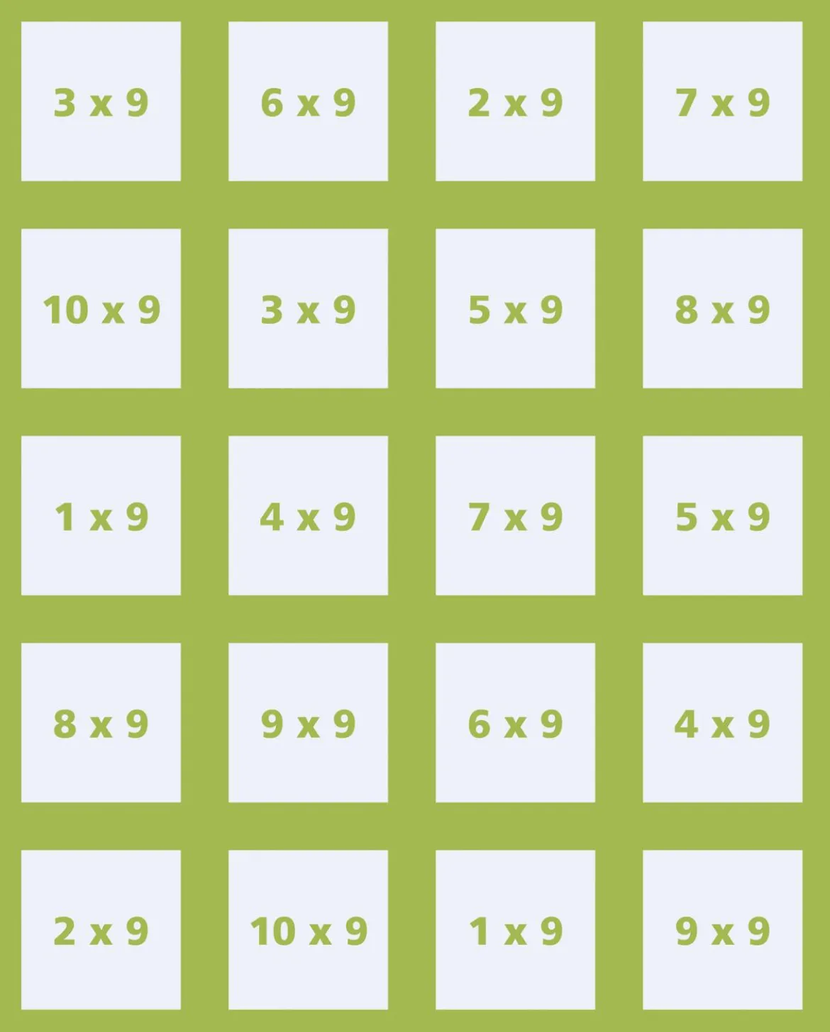 Cambio - Multiplikation bis 100, 6-12 Jahre
