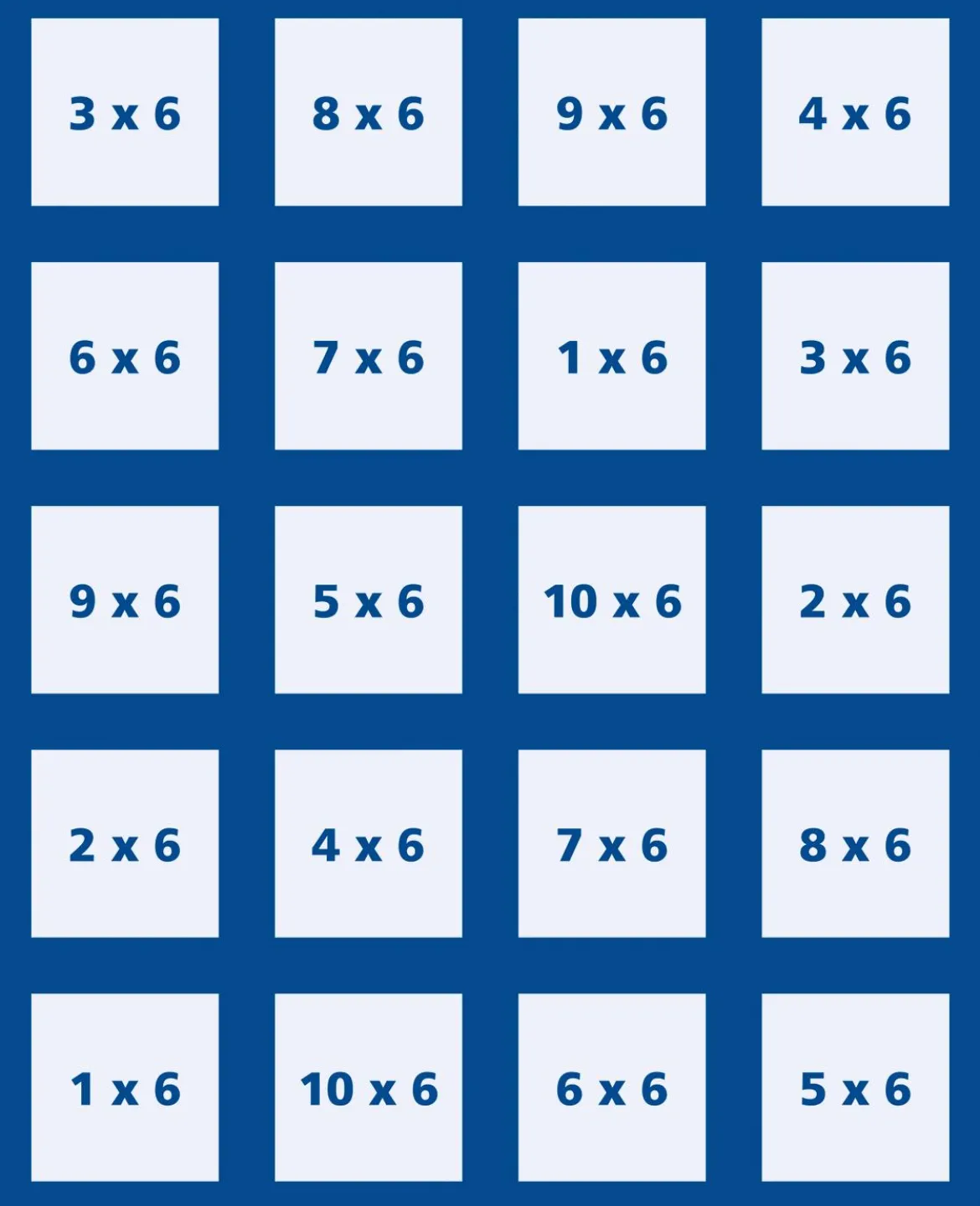 Cambio - Multiplikation bis 100, 6-12 Jahre