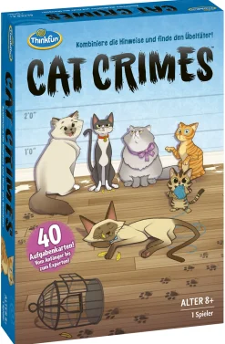 Cat Crimes, Logikspiel, ab 8 Jahre