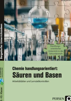 Chemie handlungsorientiert: Säuren und Basen, Buch, Klasse 8-10