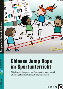Chinese Jump Rope im Sportunterricht - Grundschule, Klasse 1-4