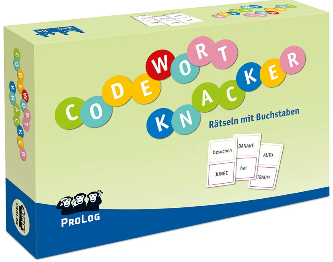 CodeWort-Knacker, Sprachförderspiel, ab 8 Jahre