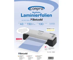Compra Laminierfolien, 100 Stück, DIN A3, 150 mic