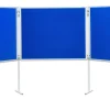Compra Profi-Stellwände Komplett-Set A: Tafelreihe, Stoffbezug blau