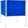 Compra Profi-Stellwände Komplett-Set B: Raute, Stoffbezug blau