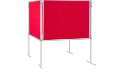 Compra Profi-Stellwände Komplett-Set B: Raute, Stoffbezug rot