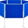 Compra Profi-Stellwände Komplett-Set C: Hexagon, Stoffbezug blau