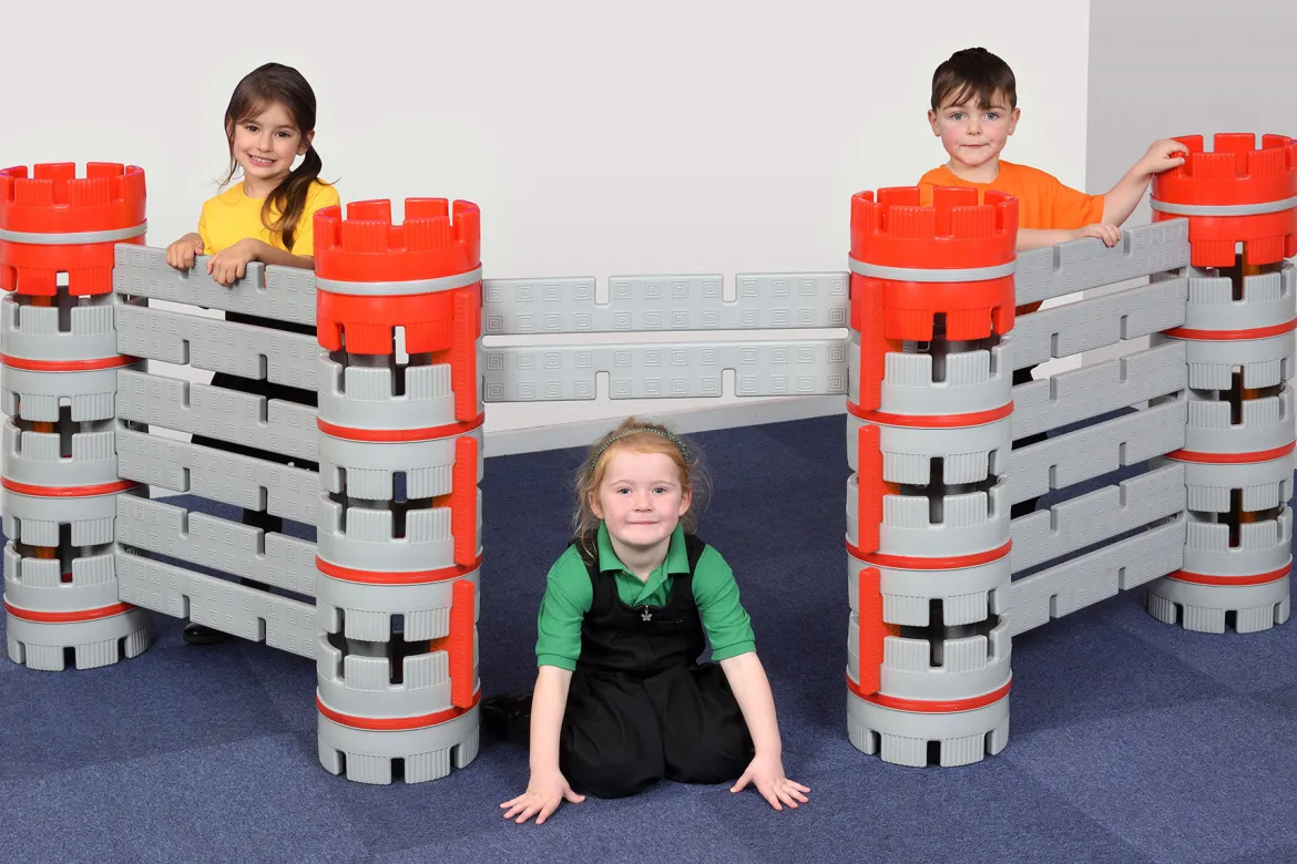 Constructa Castle, Burg und Festungs-Konstruktions-Set, ab 2 Jahre