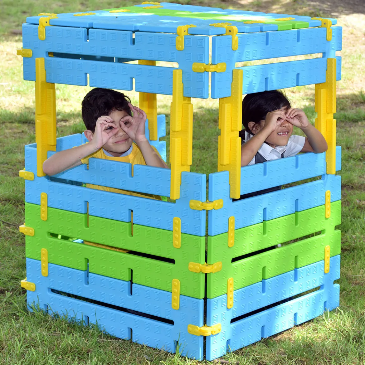 Constructa Den, Konstruktions-Kleingruppen-Set, 76 Teile, ab 3 Jahre