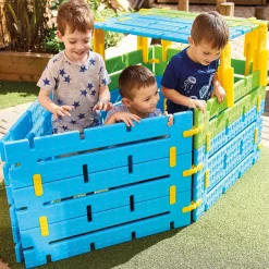 Constructa Den, Konstruktions-Kleingruppen-Set, 76 Teile, ab 3 Jahre