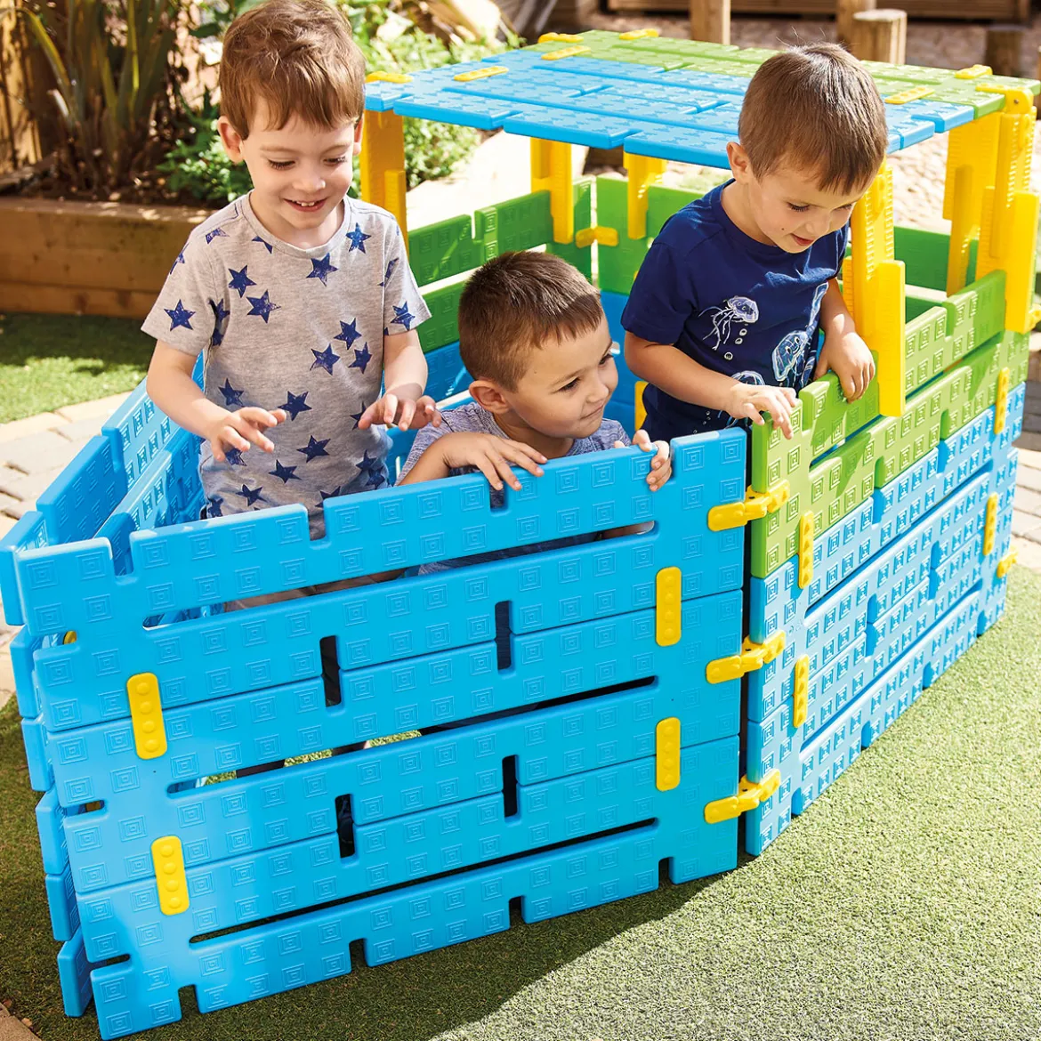 Constructa Den, Konstruktions-Kleingruppen-Set, 76 Teile, ab 3 Jahre