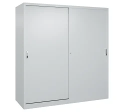 C+P Sportgeräteschrank, 1950x1900x600mm, Korpus RAL 7035 Lichtgrau, Front RAL 7035 Lichtgrau