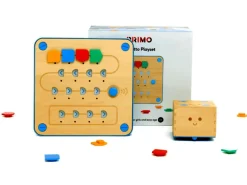 Cubetto, Coding-Roboter aus Holz, mit Programmiertafel und Blöcken, bildschirmfrei, ab 3 Jahren