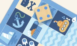 Cubetto, Erweiterungsset Abenteuer-Paket Der blaue Ozean, mit Mappe und Geschichtenbuch, deutsch