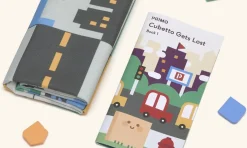 Cubetto, Erweiterungsset Abenteuer-Paket Großstadtdschungel, mit Mappe und Geschichtenbuch, deutsch
