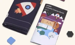 Cubetto, Erweiterungsset Abenteuer-Paket In den Tiefen des Weltraums, mit Mappe und Geschichtenbuch, deutsch