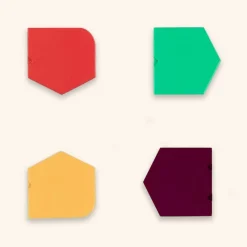 Cubetto, Erweiterungsset Richtungen, 16 Blöcke, englisch