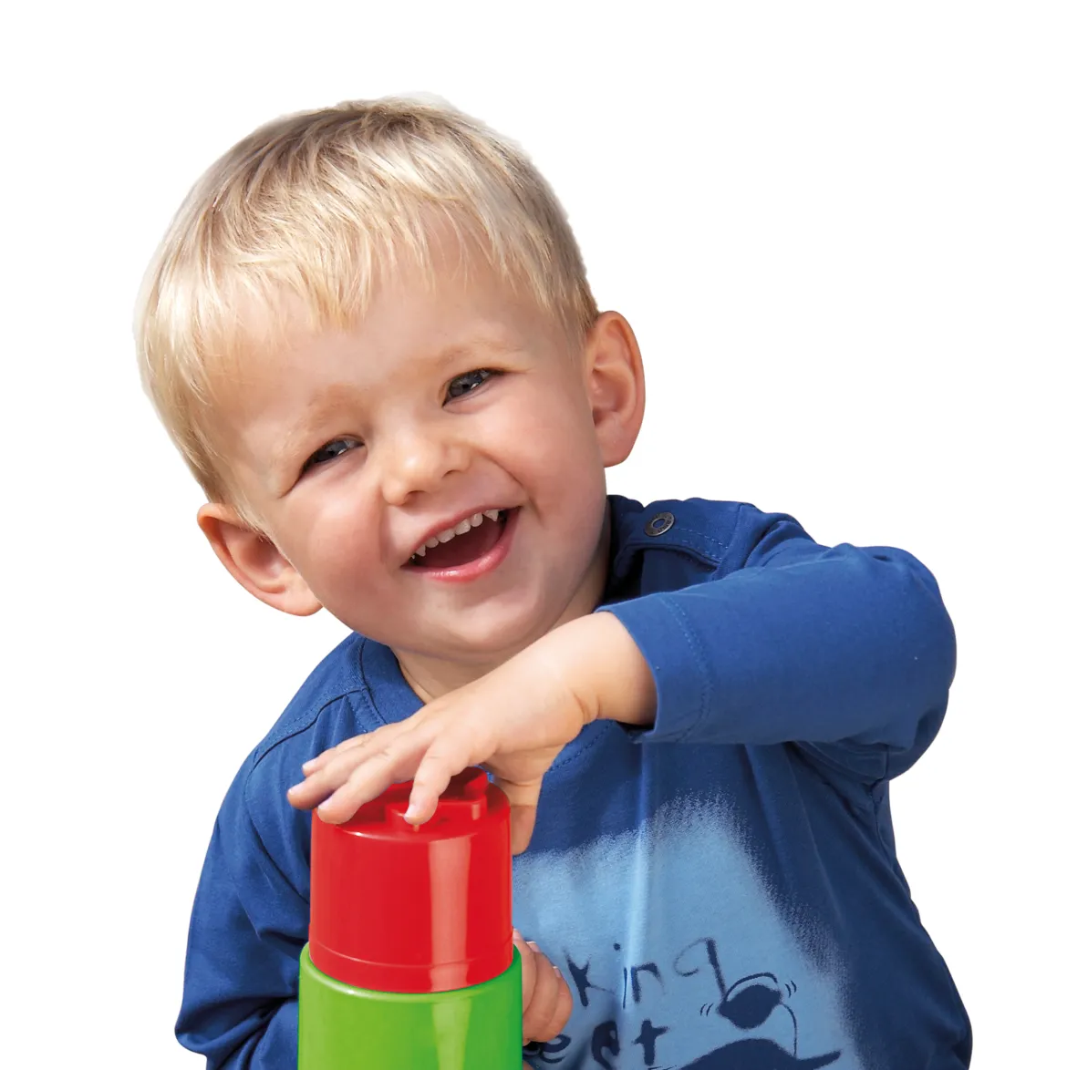 dantoy® Baubecher ohne Motiv im Netz (9 Stück), ab 12 Monate