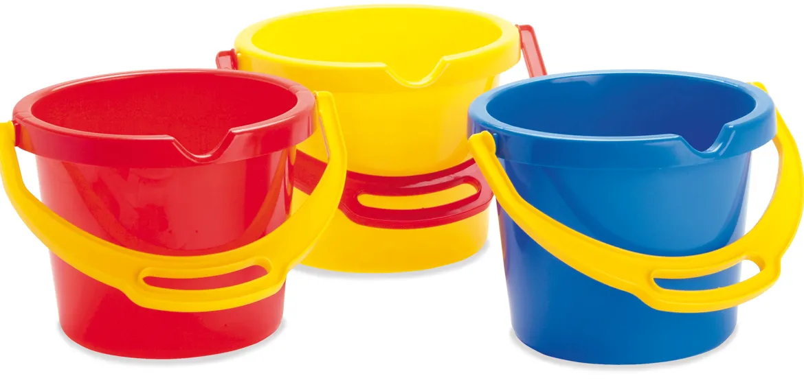 dantoy® Sandspielzeug, Eimer mit Henkelgriff, Höhe 16cm