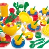 dantoy® Sandspielzeug, Frühstückservice KIGA-Packung, 78 Teile