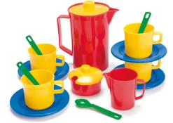 dantoy® Sandspielzeug, Kaffeeservice im Netz, 17 Teile