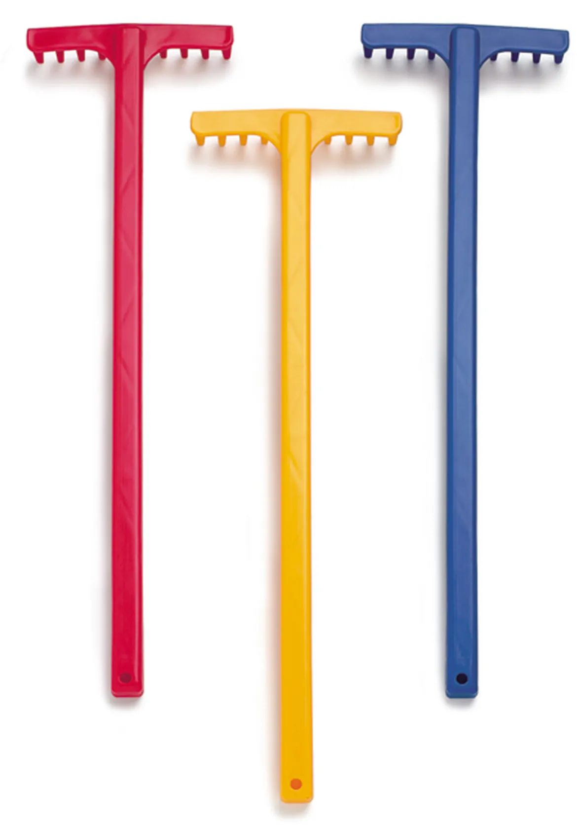 dantoy® Sandspielzeug, Rechen 42cm (3 Stück), farblich sortiert