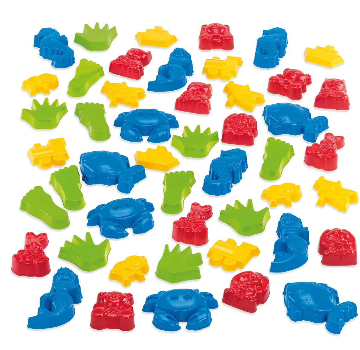 dantoy® Sandspielzeug, Riesen-Sandform Set, 48 Formen