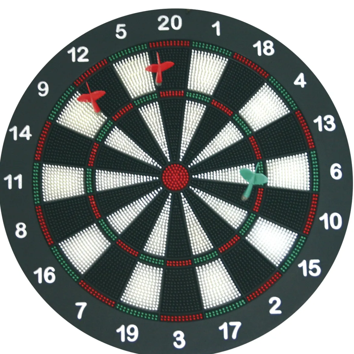 Dartset mit 6 Softdartpfeilen, Scheibe Ø 41 cm, weiche Spitzen, ab 3 Jahre