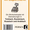 Das DaZ-Wörter-Domino: Im Supermarkt, Kartenspiel, 1.-4. Klasse