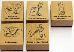 Das Grundschul-Korrekturstempel-Set