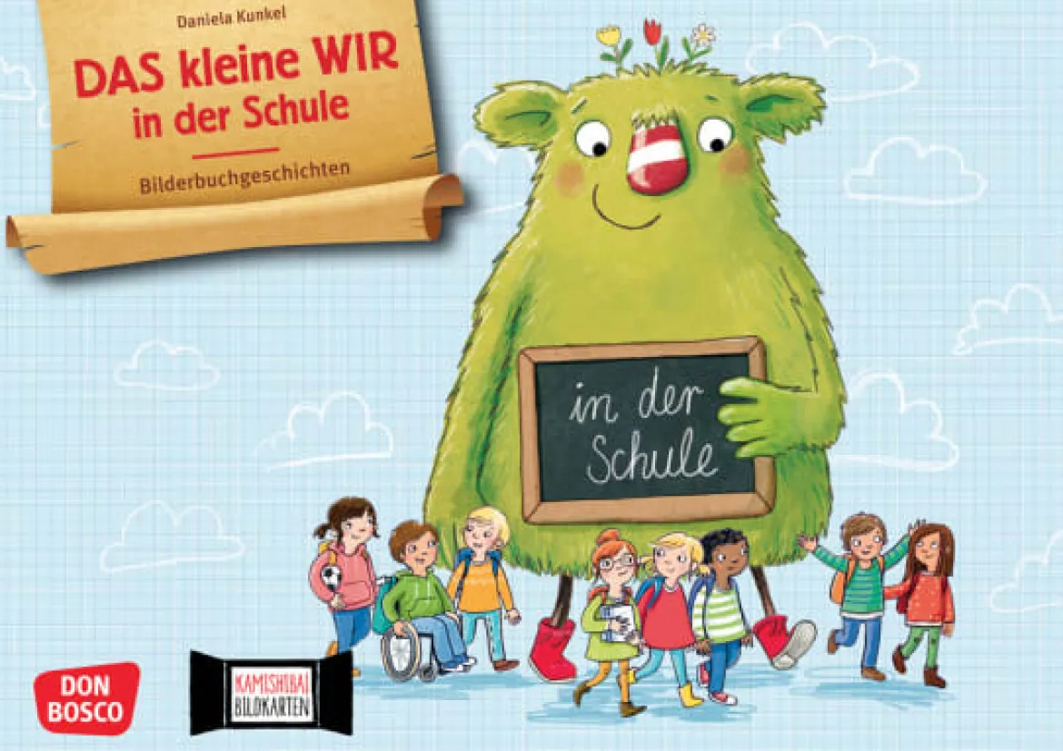 Das kleine WIR in der Schule. Kamishibai Bildkartenset, 5-8 Jahre