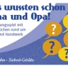 Das wussten schon Oma und Opa, Kartenspiel für Senioren