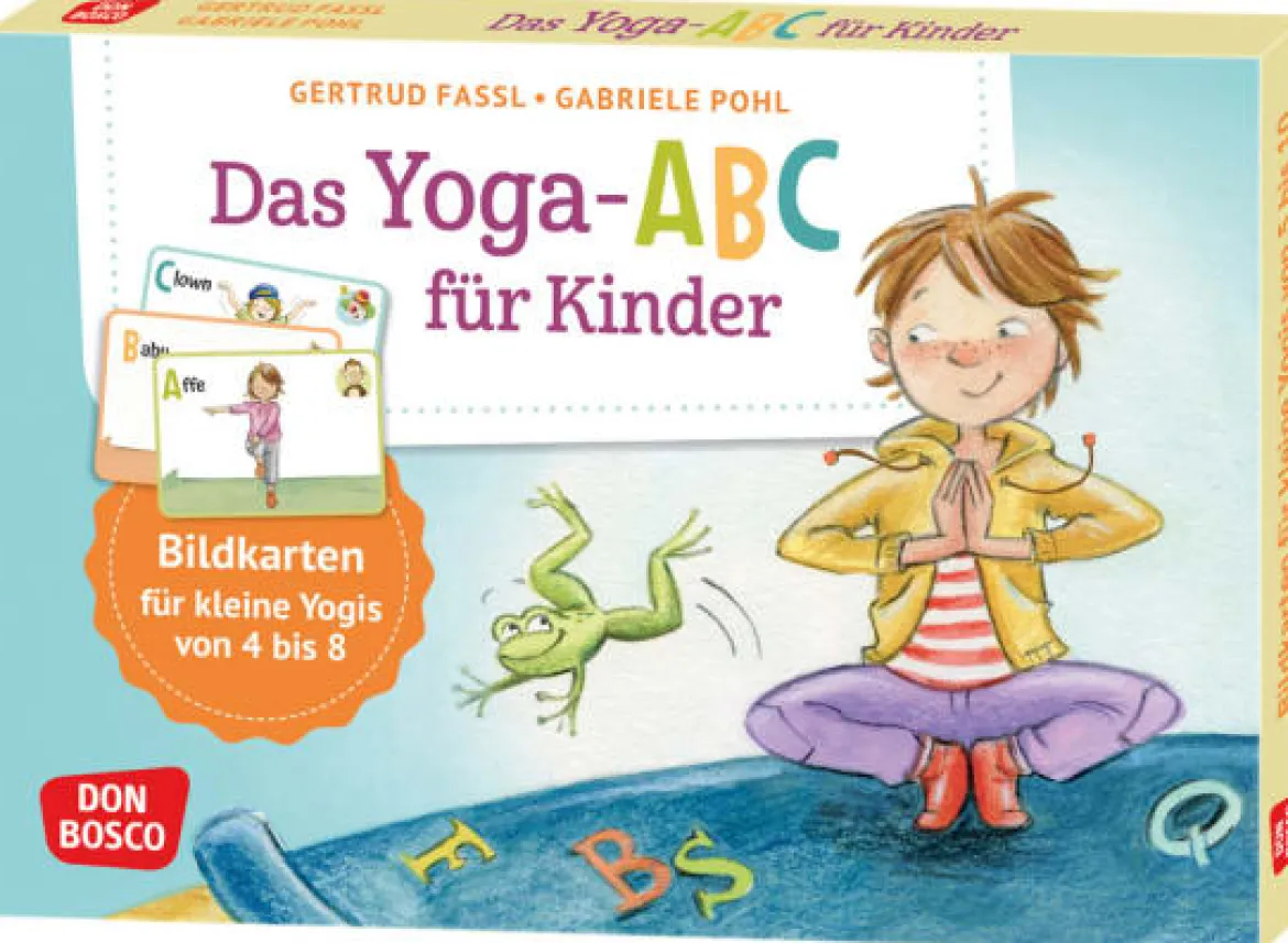 Das Yoga-Abc für Kinder, Bildkarten, 4-8 Jahre
