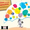 Das Zebra mit dem Regenschirm. Kamishibai Bildkartenset, 3-6 Jahre