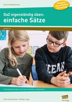DaZ eigenständig üben: einfache Sätze - GS, Heft, 3.-4. Klasse