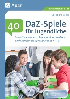 40 DaZ - Spiele für Jugendliche, Buch, 5. bis 13. Klasse