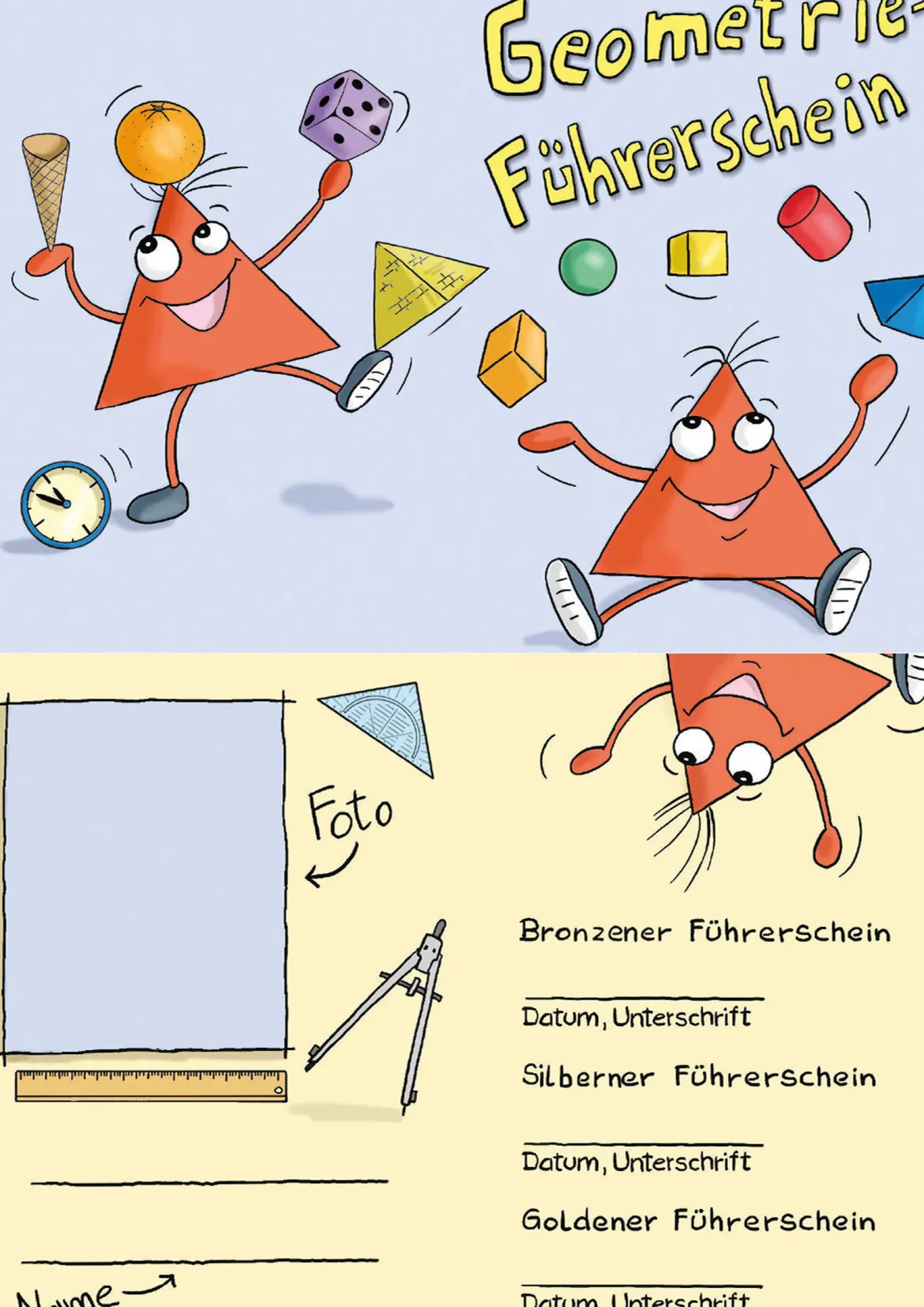 Der Geometrie-Führerschein, Klassensatz, 3. und 4. Klasse