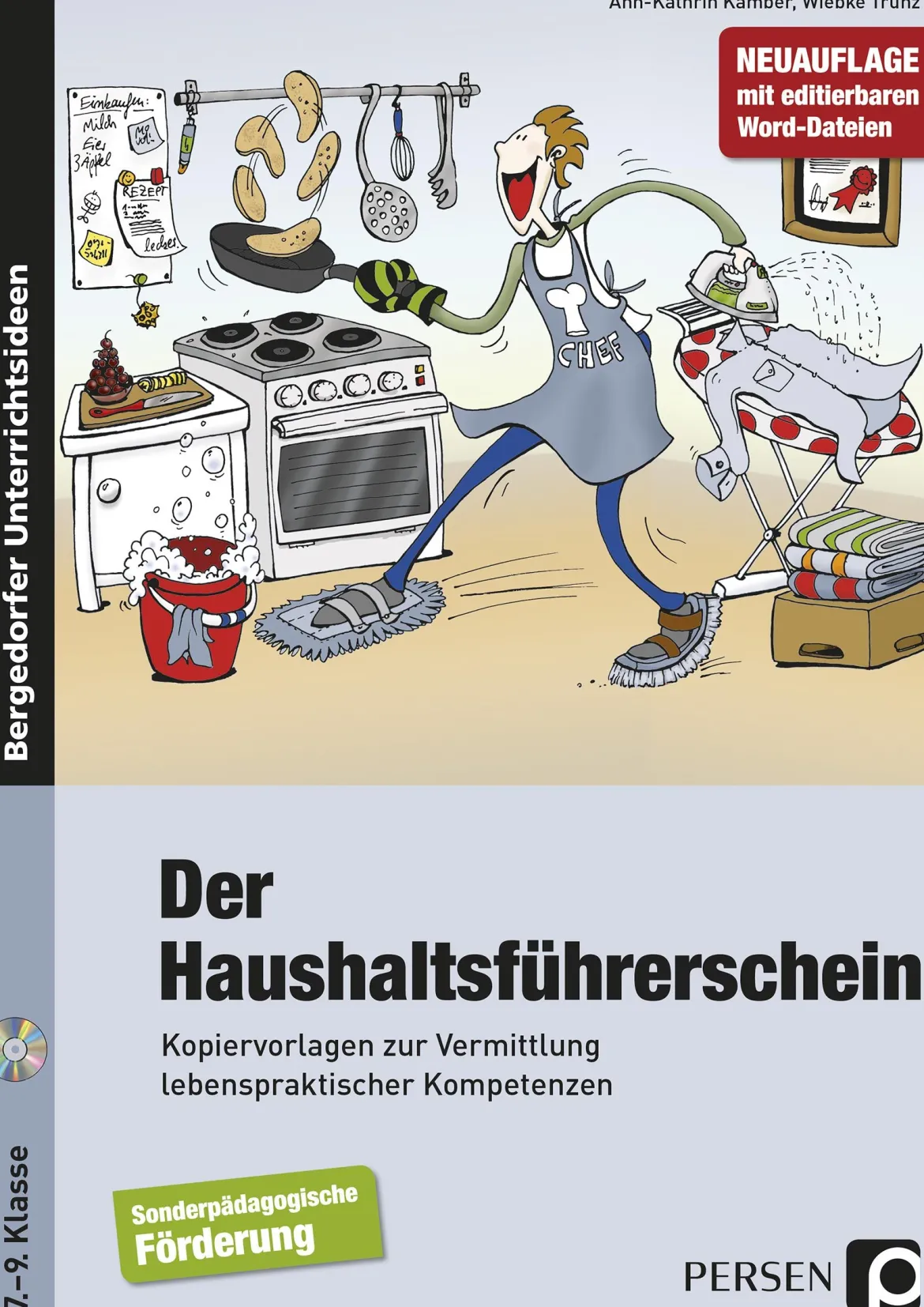 Der Haushaltsführerschein, Heft mit CD, 7.-9. Klasse