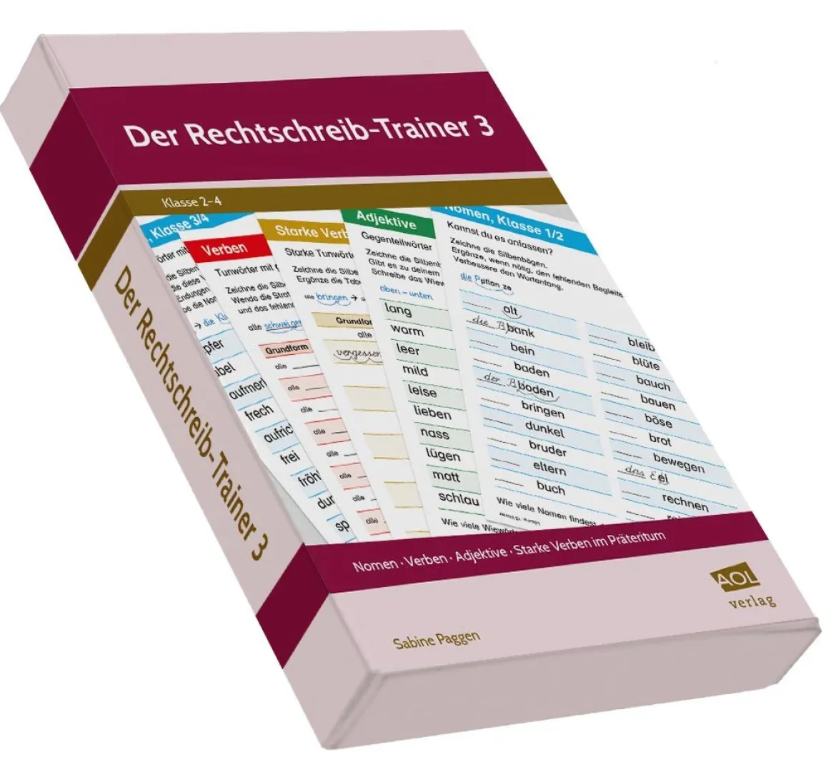Der Rechtschreib-Trainer 3, ab 7 Jahren