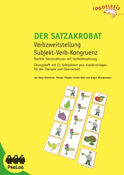 Der SATZAKROBAT, Übungsheft mit Kopiervorlagen, ab 3 Jahre