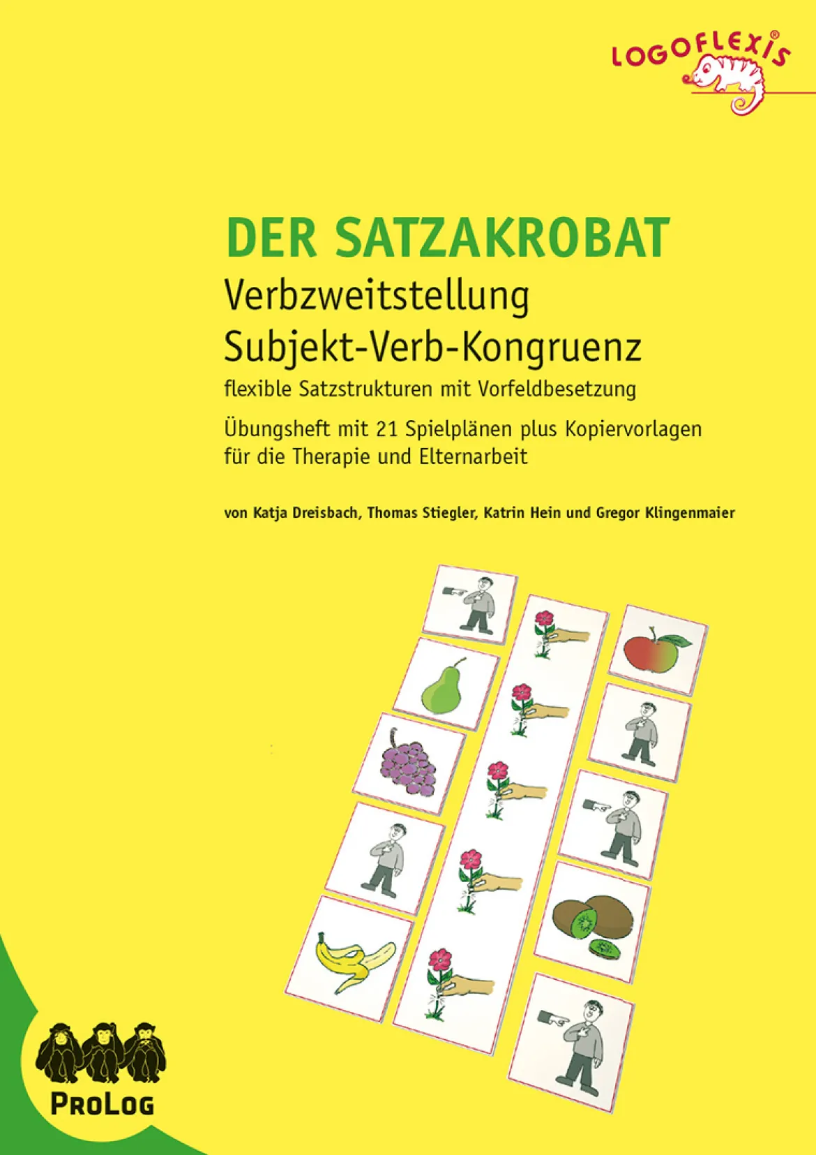 Der SATZAKROBAT, Übungsheft mit Kopiervorlagen, ab 3 Jahre