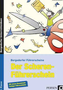 Der Scheren-Führerschein, Broschüre, 1. Klasse