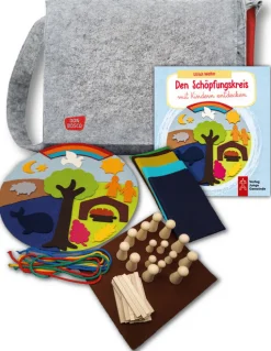Der Schöpfungskreis - eine Erzähltasche mit Legematerial und Praxisbuch, 4-10 Jahre