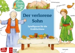 Der verlorene Sohn. Spielfiguren für die Erzählschiene, Heft, ab 2 Jahre