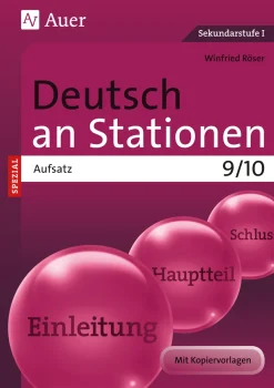 Deutsch an Stationen SPEZIAL Aufsatz 9-10