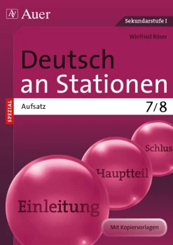 Deutsch an Stationen Spezial Aufsatz 7-8