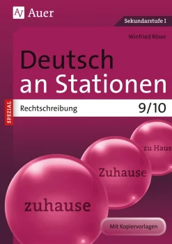 Deutsch an Stationen spezial Rechtschreibung 9-10