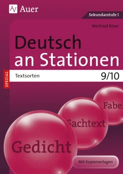 Deutsch an Stationen SPEZIAL Textsorten 9-10
