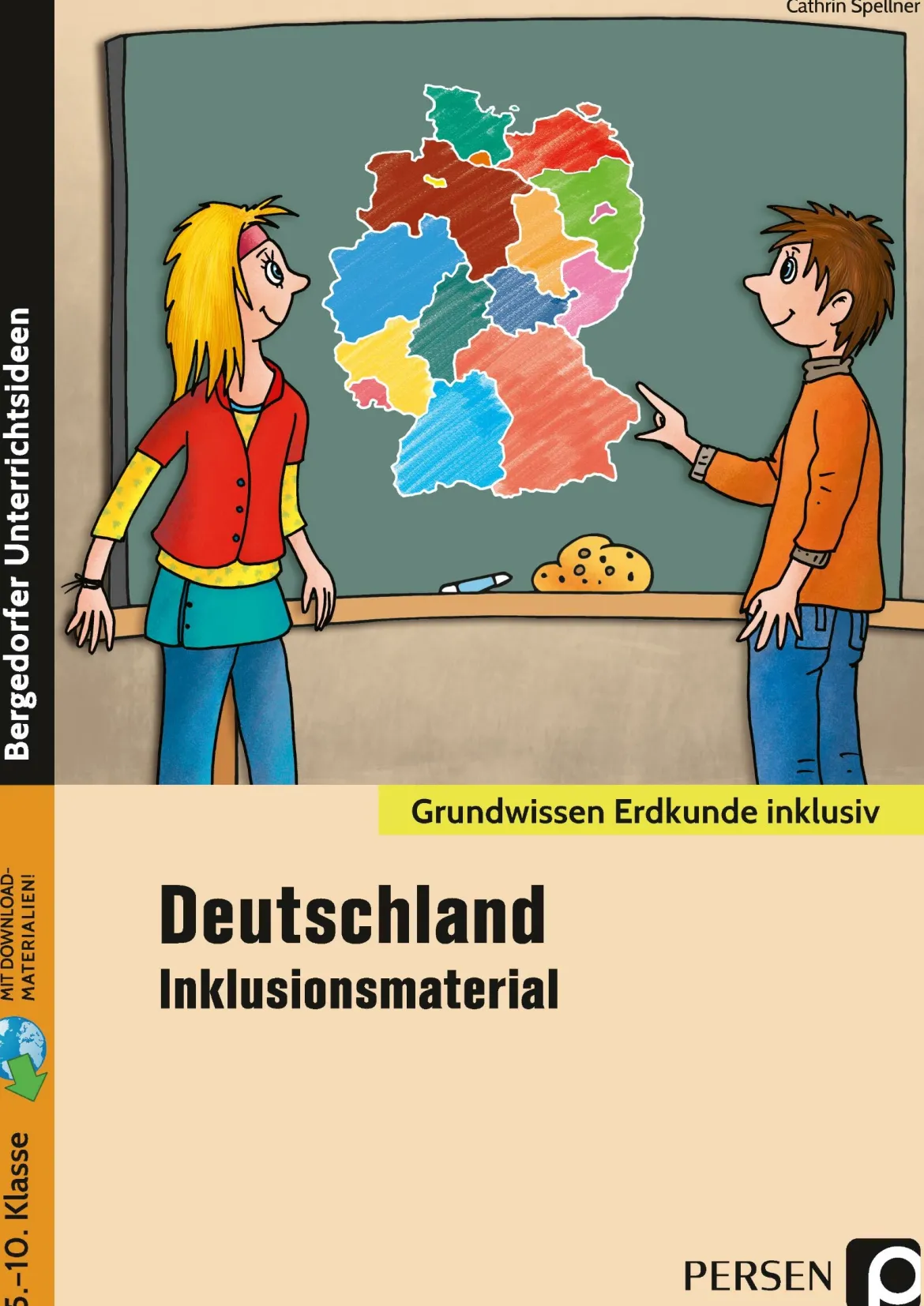 Deutschland - Inklusionsmaterial, Buch, Klasse 5-10