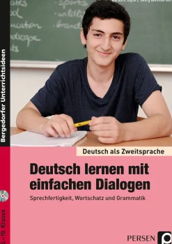 Deutsch lernen mit einfachen Dialogen, Buch inkl. CD, 5.-10. Klasse